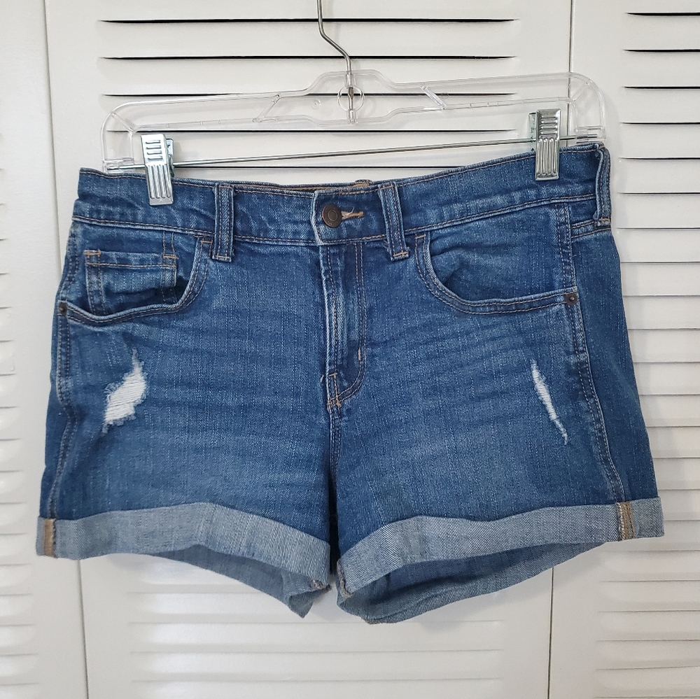 Old navy boyfriend denim shorts size 4